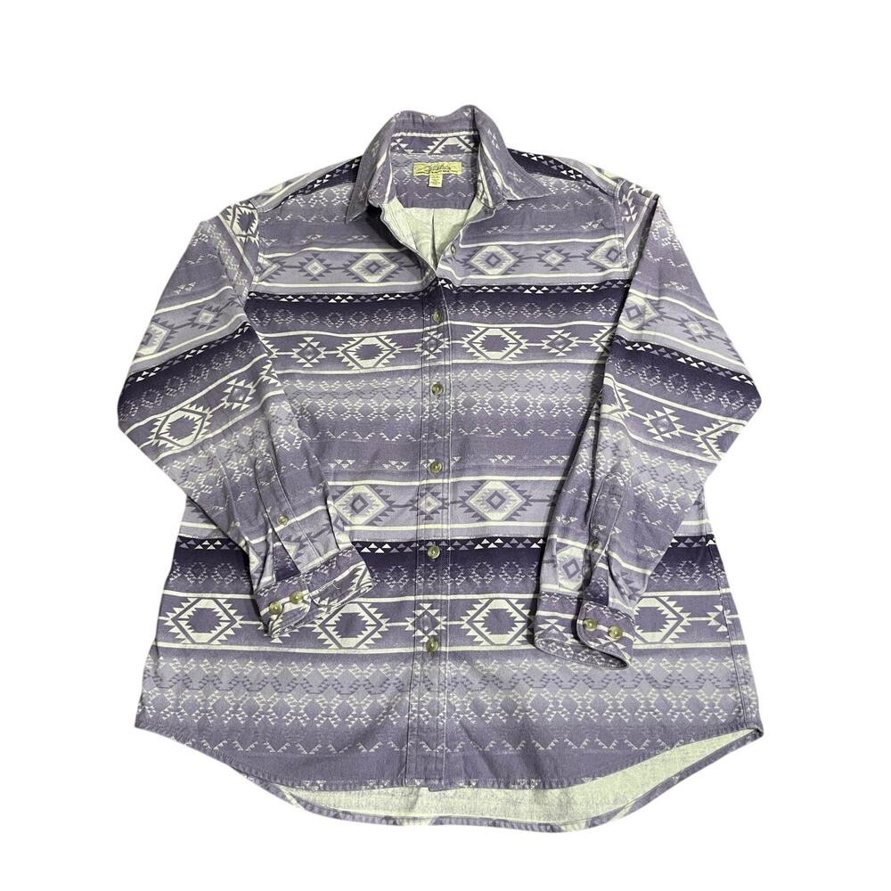 Cabela's Southwestern Flannel Shirts Women's Size L